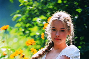 Alicja Bachleda-Curuś na planie "Pana Tadeusza"