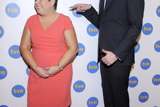 Dorota Wellman i Marcin prokop na wiosennej ramówce TVN