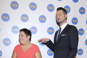 Dorota Wellman i Marcin prokop na wiosennej ramówce TVN