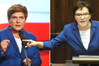 Beata Szydło i Ewa Kopacz