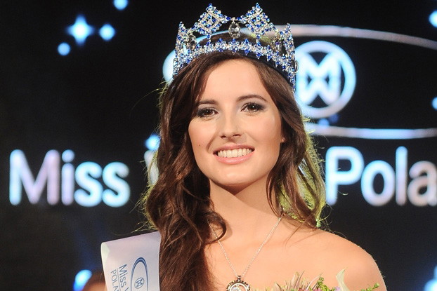 Marta Pałucka pierwszy raz w telewizji jako Miss World Poland 2015
