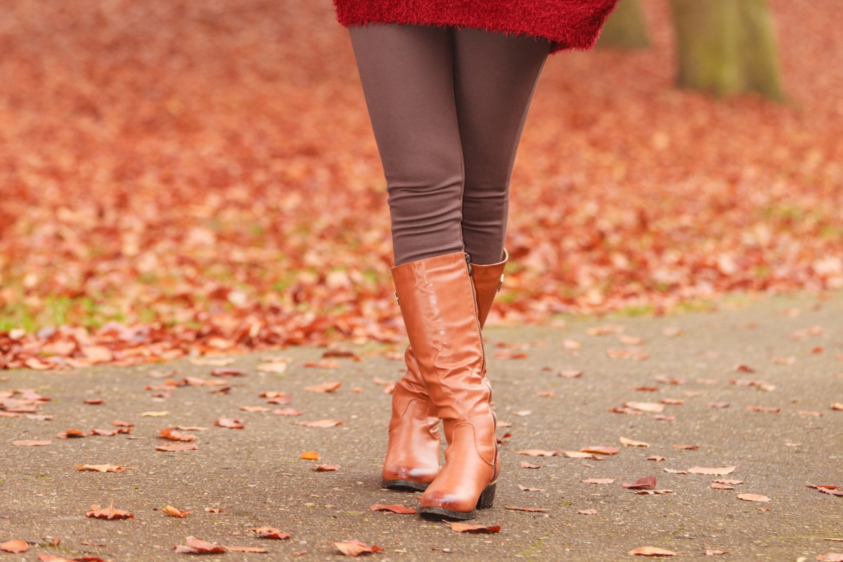 buty z wysoką cholewą