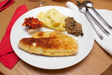 danie z rybą