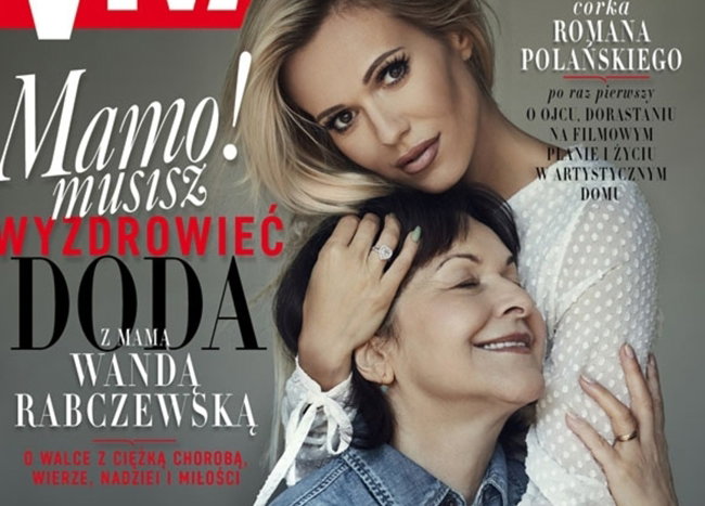 Doda z mamą na okładce Vivy!