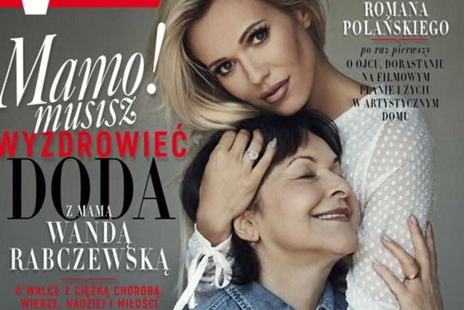 Doda z mamą na okładce Vivy!