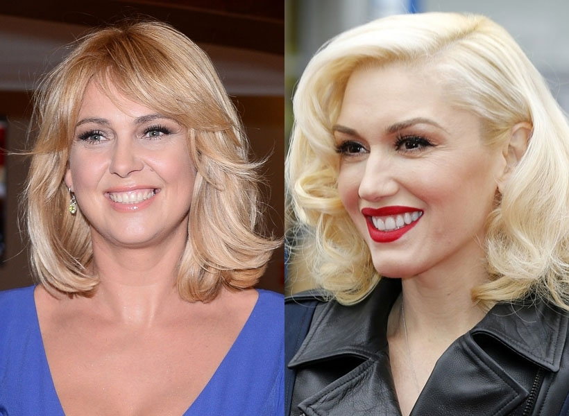 Ewa Wachowicz i Gwen Stefani - porównanie wyglądu w wieku 45. lat