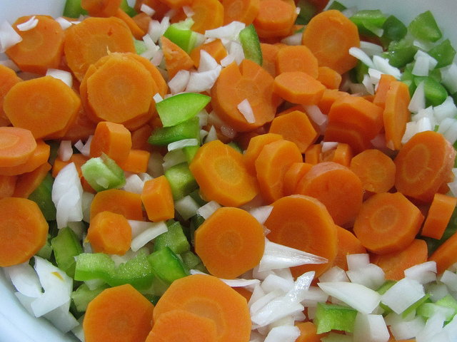 pokrojona marchewka