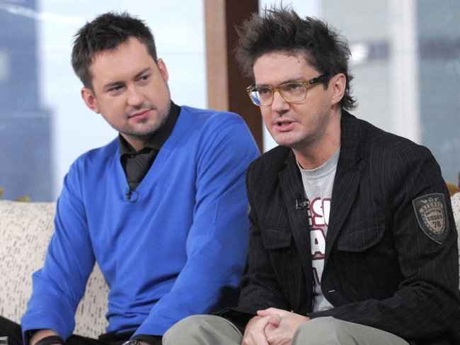 Marcin Prokop i Kuba Wojewódzki na kanapie w studiu Dzień dobry TVN