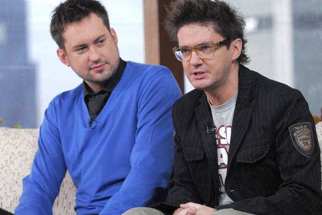 Marcin Prokop i Kuba Wojewódzki na kanapie w studiu Dzień dobry TVN