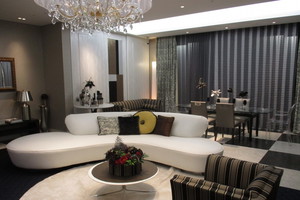 Salon w stylu glamour