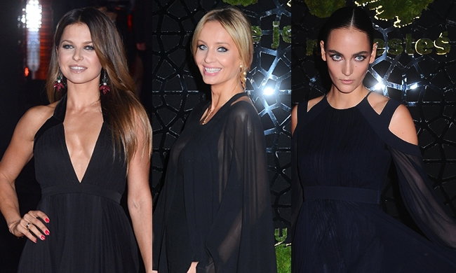 Anna Lewandowska, Agnieszka Szulim, Zuza Bijoch, bal TVN 2015