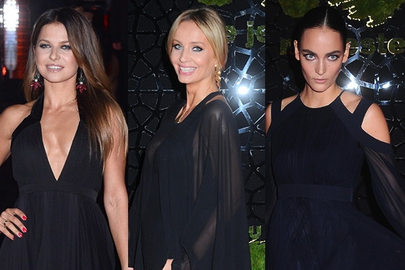 Anna Lewandowska, Agnieszka Szulim, Zuza Bijoch, bal TVN 2015