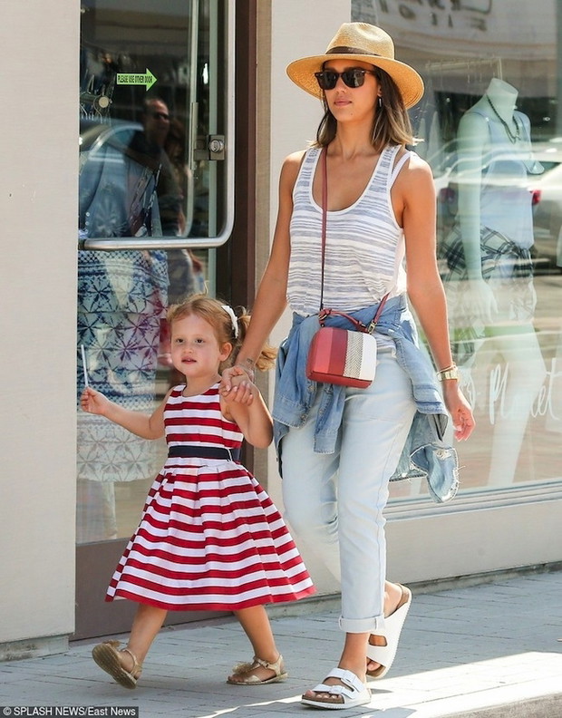 Jessica Alba z córką