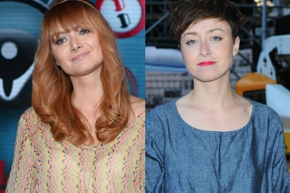Pocałunek Natalii Przybysz i Ani Rusowicz