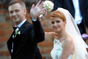 Katarzyna Zielińska i Wojciech Domański obchodzą 2. rocznicę ślubu