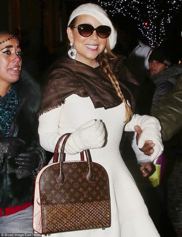 Mariah Carey i najmodniejsza Christian Loubutin Shoper Bag