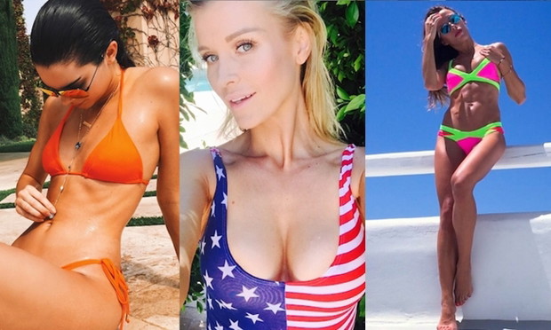 Gwiazdy w bikini Kendall Jenner, Joanna Krupa, Ewa Chodakowska