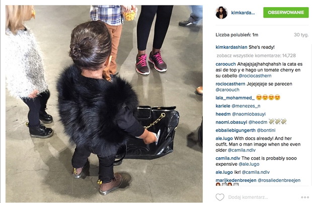 North West, córka Kim Kardashian