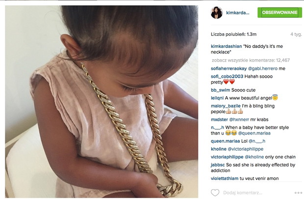 North West, córka Kim Kardashian