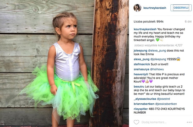 Penelope Disick, córka Kourtney Kardashian