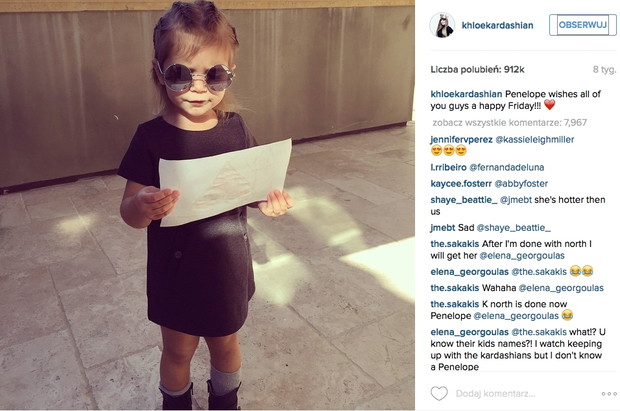 Penelope Disick, córka Kourtney Kardashian