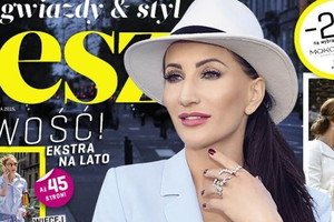 Justyna Steczkowska na okładce Flesza