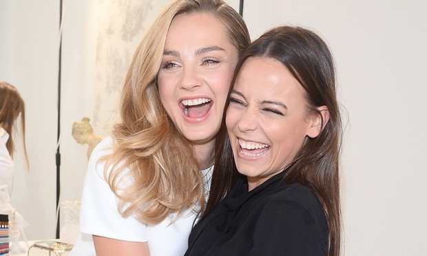 Małgorzata Socha i Anna Mucha na prezentacji kolekcji TOUS FW 14