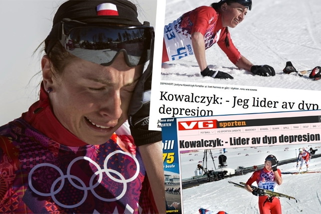 Zagraniczne media o depresji Justyny Kowalczyk. Skandynawia depresja Justyny Kowalczyk