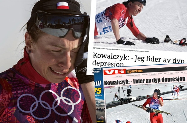 Zagraniczne media o depresji Justyny Kowalczyk. Skandynawia depresja Justyny Kowalczyk