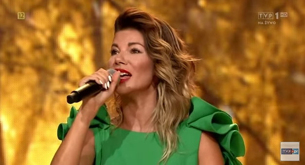 Edyta Górniak na festiwalu Opolu 2015