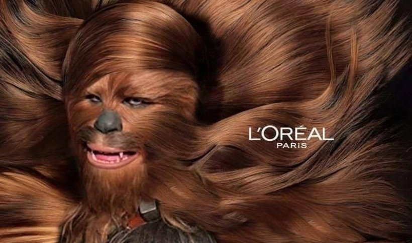 Bohater Star Wars w reklamie L'Oreal?!