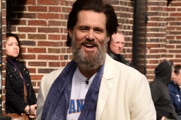 Jim Carrey w Nowym Jorku