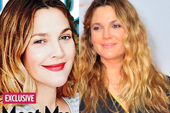 Drew Barrymore z córką na okładce People