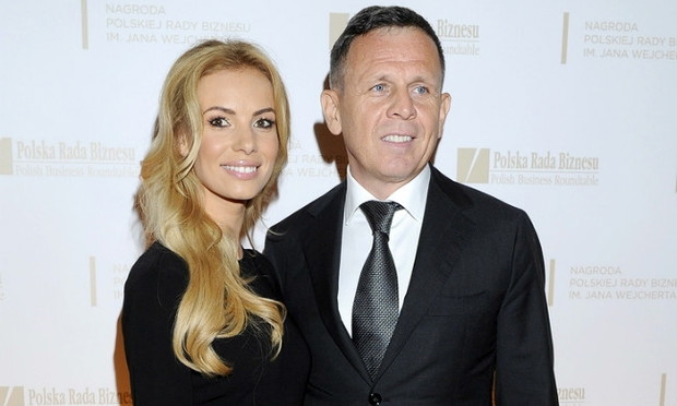 Izabela Janachowska i Krzysztof Jabłoński na gali