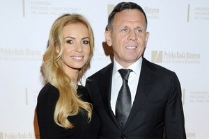 Izabela Janachowska i Krzysztof Jabłoński na gali