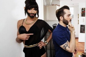 Conchita Wurst z mężem w ich apartamencie. Dom Conchity Wurst