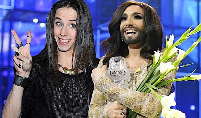 Michał Szpak komentuje kobietę z brodą. Michał Szpak Conchita Wurst