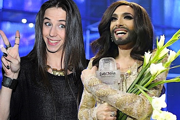 Michał Szpak komentuje kobietę z brodą. Michał Szpak Conchita Wurst