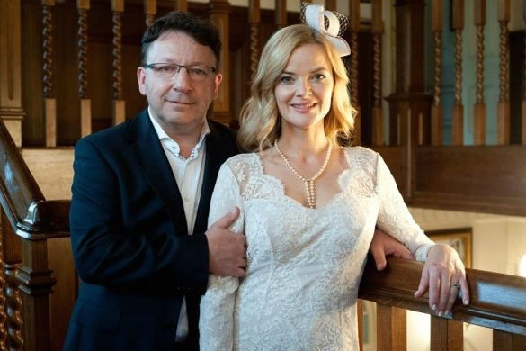Sesja ślubna Moniki Richardson i Zbigniewa Zamachowskiego
