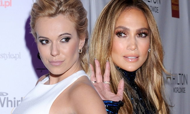 Doda i Jennifer Lopez w tej samej sukience