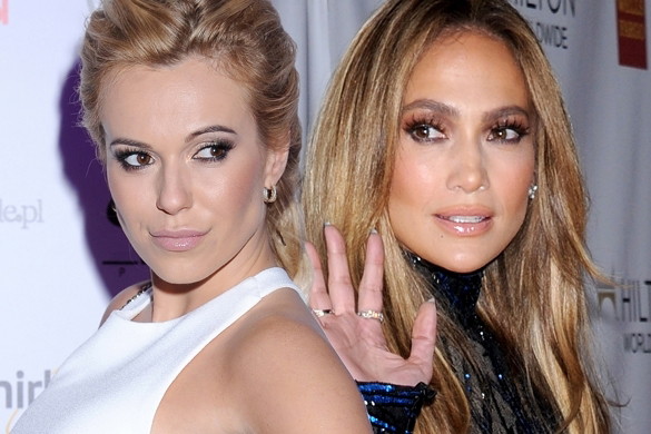 Doda i Jennifer Lopez w tej samej sukience