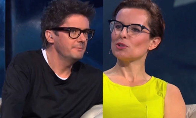 Agata Passent u Kuby Wojewódzkiego