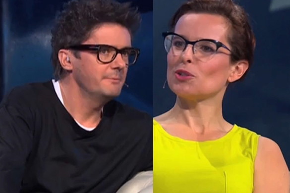 Agata Passent u Kuby Wojewódzkiego