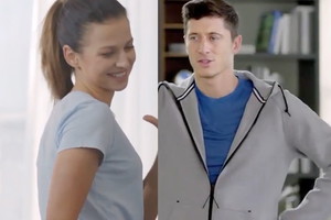 Anna i Robert Lewandowscy w reklamie T-Mobile