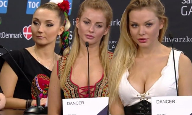 Konferencja prasowa Cleo i Donatana na Eurowizji 2014