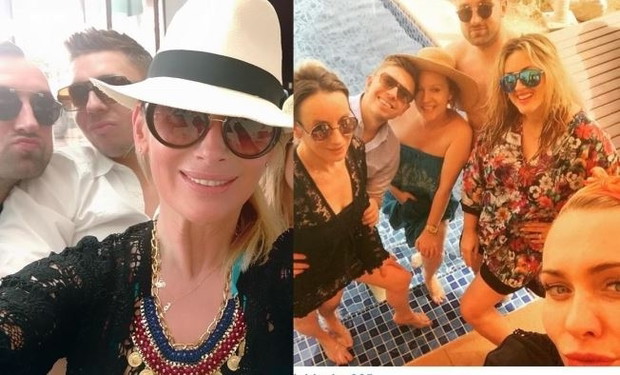 Gwiazdy w Dubaju na otwarciu butiku KAZAR