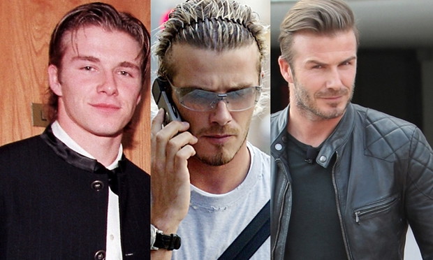 David Beckham wiek. David Beckham metamorfoza. Ile lat ma David Beckham?