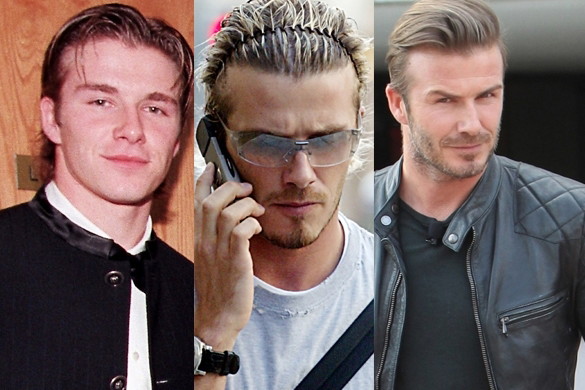 David Beckham wiek. David Beckham metamorfoza. Ile lat ma David Beckham?