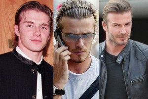 David Beckham wiek. David Beckham metamorfoza. Ile lat ma David Beckham?