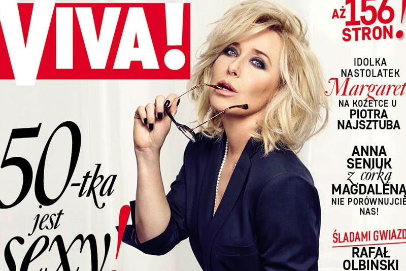 Agata Młynarska na okładce Vivy